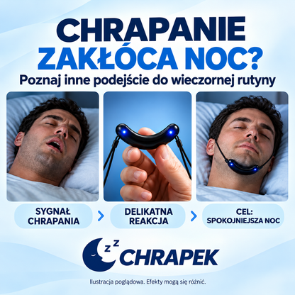 CHRAPEK — ilustracja wieczornej rutyny